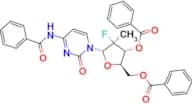 (2R,3R,4R,5S)-5-(4-benzamido-2-oxopyrimidin-1(2H)-yl)-2-((benzoyloxy)methyl)-4-fluoro-4-methyltetr…