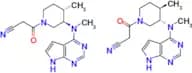 3-((3R,4S)-4-methyl-3-(methyl(7H-pyrrolo[2,3-d]pyrimidin-4-yl)amino)piperidin-1-yl)-3-oxopropaneni…