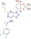 (3aR,4S,6R,6aS)-6-[7-[[(1R,2S)-2-(3,4-Difluorophenyl)cyclopropyl]amino]-5-(propylthio)-3H-1,2,3-tr…