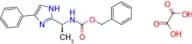 Benzyl (S)-(1-(4-phenyl-1H-imidazol-2-yl)ethyl)carbamate oxalate