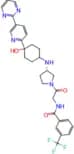 N-(2-((S)-3-(((1r,4S)-4-hydroxy-4-(5-(pyrimidin-2-yl)pyridin-2-yl)cyclohexyl)amino)pyrrolidin-1-yl…