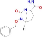 (2S,5R)-6-(Benzyloxy)-7-oxo-1,6-diazabicyclo[3.2.1]octane-2-carboxamide