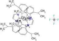 BIs(1,3-bis(2,6-diisopropylphenyl)imidazol-2-ylidene)copper(I) tetrafluoroborate