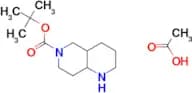 Tert-Butyl octahydro-1,6-naphthyridine-6(2H)-carboxylate acetate