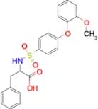 N-[4-(2-Methoxyphenoxy)phenylsulfonyl]-DL-phenylalanine