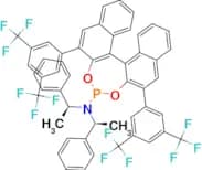 (11bR)-2,6-Bis[3,5-bis(trifluoromethyl)phenyl]-N,N-bis[(1R)-1-phenylethyl]dinaphtho[2,1-d:1′,2′-f]…