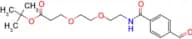 Ald-Ph-amido-PEG2-C2-Boc