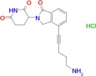 Lenalidomide-propargyl-C2-NH2 (hydrochloride)