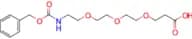 Cbz-NH-PEG3-C2-acid