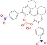 (11bR)​-8,​9,​10,​11,​12,​13,​14,​15-Octahydro-​4-​hydroxy-​2,​6-​bis(4-​nitrophenyl)​-4-​oxide-di…