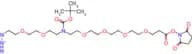 N-(Azido-PEG2)-N-Boc-PEG4-NHS ester