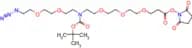 N-(Azido-PEG2)-N-Boc-PEG3-NHS ester