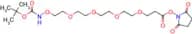 t-Boc-Aminooxy-PEG4-NHS ester