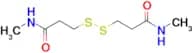N,N’-Dimethyl-3,3′-Dithiodipropionamide