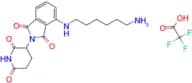 Thalidomide-NH-C6-NH2 (TFA)