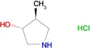 rel-(3R,4S)-4-Methylpyrrolidin-3-ol hydrochloride