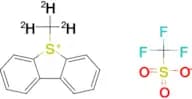 5-Methyl-5H-dibenzo[b,d]thiophen-5-ium trifluoromethanesulfonate-d3