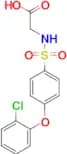 ((4-(2-Chlorophenoxy)phenyl)sulfonyl)glycine