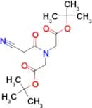 Di-tert-butyl 2,2′-((2-cyanoacetyl)azanediyl)diacetate