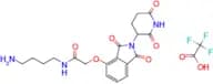 Thalidomide-O-amido-C4-NH2 (TFA)