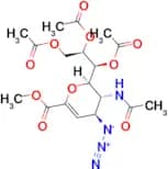 (1S,2R)-1-((2R,3R,4S)-3-Acetamido-4-azido-6-(methoxycarbonyl)-3,4-dihydro-2H-pyran-2-yl)propane-1,…