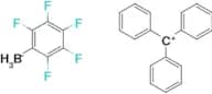 Triphenylmethylium tetrakis(perfluorophenyl)borate