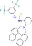 N-[3,5-Bis(trifluoromethyl)phenyl]-N’-[(1R,2R)-2-[(11bR)-3,5-dihydro-4H-dinaphth[2,1-c:1′,2′-e]aze…