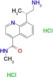 (S)-8-(1-Aminopropan-2-yl)-N-methylquinoline-4-carboxamide (dihydrochloride)