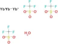 Ytterbium(III) trifluoromethanesulfonate hydrate(1:3:x)