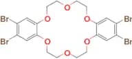 2,3,13,14-Tetrabromo-6,7,9,10,17,18,20,21-octahydrodibenzo[b,k][1,4,7,10,13,16]hexaoxacyclooctadec…