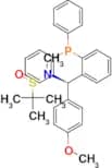 [S(R)]-N-[(R)-[2-(Diphenylphosphino)phenyl](4-methoxyphenyl)methyl]-N,2-dimethyl-2-propanesulfinam…