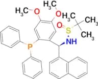 [S(R)]-N-[(S)-[2-(Diphenylphosphino)-4,5-dimethoxyphenyl]-1-naphthalenylmethyl]-2-methyl-2-propane…