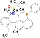[S(R)]-N-[(1S)-1-(2′,6′-Diisopropyl)-(1,1′-biphenyl)-2-yl]-2-(diphenylphosphino)ethyl]-2-methyl-2-…