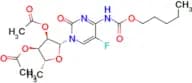 5′-Deoxy-5-fluoro-N-[(pentyloxy)carbonyl]cytidine 2′,3′-diacetate