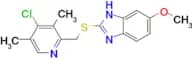 2-(((4-chloro-3,5-dimethylpyridin-2-yl)methyl)thio)-5-methoxy-1H-benzo[d]imidazoleÂ  (Omeprazole I…