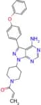 1-(4-(4-Amino-3-(4-phenoxyphenyl)-1H-pyrazolo[3,4-d]pyrimidin-1-yl)piperidin-1-yl)prop-2-en-1-one …