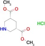 rel-(3S,5R)-Dimethyl piperidine-3,5-dicarboxylate hydrochloride