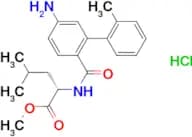Methyl (5-amino-2′-methyl-[1,1′-biphenyl]-2-carbonyl)-L-leucinate hydrochloride