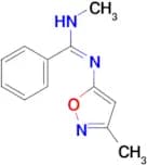 N-methyl-N’-(3-methylisoxazol-5-yl)benzenecarboximidamide