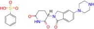 (S)-3-(1-Oxo-5-(piperazin-1-yl)isoindolin-2-yl)piperidine-2,6-dione benzenesulfonate