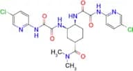 N1,N1'-((1S,2R,4S)-4-(Dimethylcarbamoyl)cyclohexane-1,2-diyl)bis(N2-(5-chloropyridin-2-yl)oxalamid…