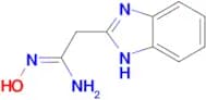 2-(1h-1,3-Benzodiazol-2-yl)-n’-hydroxyethanimidamide