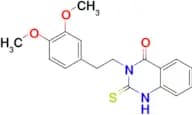 3-[2-(3,4-dimethoxyphenyl)ethyl]-2-sulfanyl-3,4-dihydroquinazolin-4-one