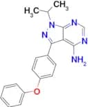 1-Isopropyl-3-(4-phenoxyphenyl)-1H-pyrazolo[3,4-d]pyrimidin-4-amine (Ibrutinib Impurity)