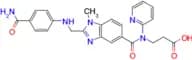 3-(2-(((4-Carbamoylphenyl)amino)methyl)-1-methyl-N-(pyridin-2-yl)-1H-benzo[d]imidazole-5-carboxami…