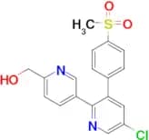 (5-Chloro-3-(4-(methylsulfonyl)phenyl)-[2,3'-bipyridin]-6'-yl)methanol (Etoricoxib Impurity)