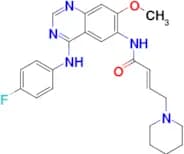(E)-N-(4-((4-Fluorophenyl)amino)-7-methoxyquinazolin-6-yl)-4-(piperidin-1-yl)but-2-enamide (Dacomi…