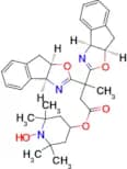 1-Hydroxy-2,2,6,6-tetramethylpiperidin-4-yl 3,3-bis((3aS,8aR)-3a,8a-dihydro-8H-indeno[1,2-d]oxazol…
