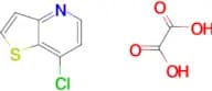 7-Chlorothieno[3,2-b]pyridine oxalate