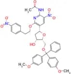 N-(5-((2R,4R,5R)-5-((bis(4-methoxyphenyl)(phenyl)methoxy)methyl)-4-hydroxytetrahydrofuran-2-yl)-3-…
